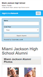Mobile Screenshot of miamijacksonhighschool.org